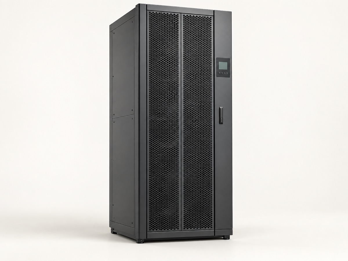 Illustration of data center cooling equipment
