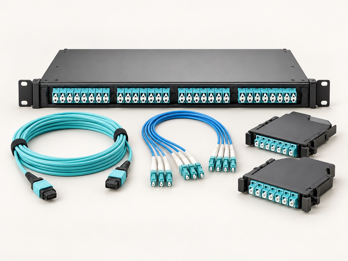 Illustration of fiber infrastructure